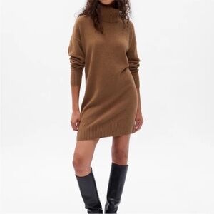 GAP Women’s CashSoft Oversized Mini Sweater Dress